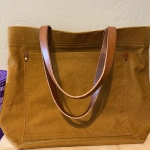 Madewell Canvas medium transport tote